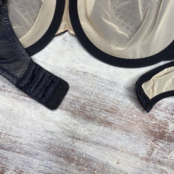 Wacoal black lace Full Coverage bra 38D - Picture 7 of 8